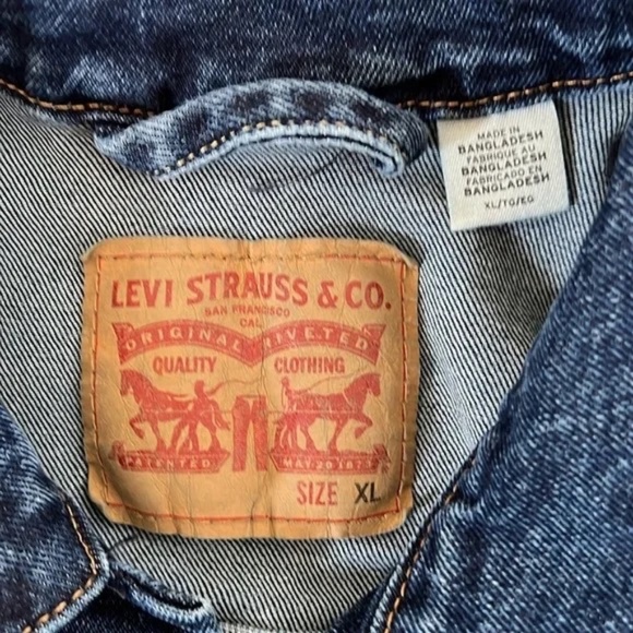 Black Sabbath Mens denim Jacket size XL (Ozzy) - Picture 3 of 5